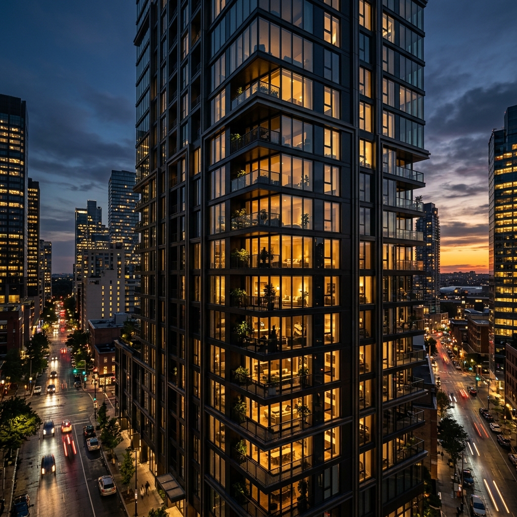 Edifício residencial de luxo